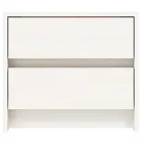 fehér tömör fenyőfa éjjeliszekrény 40x31x35,5 cm