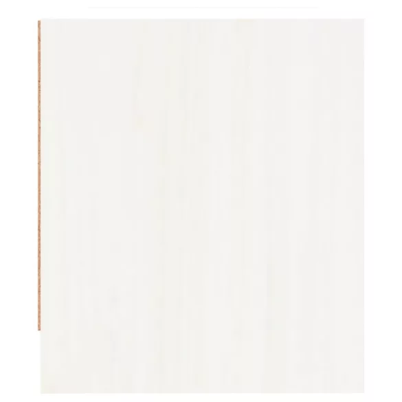 fehér tömör fenyőfa éjjeliszekrény 40x31x35,5 cm