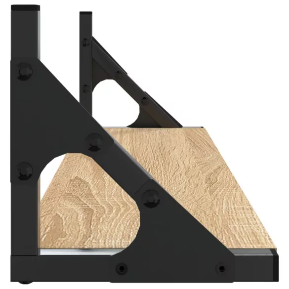 2 db sonoma tölgy fali polc 60 x 15 x 15,5 cm