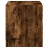 2 db füstös tölgy színű éjjeliszekrény üvegajtókkal 35x37x42 cm