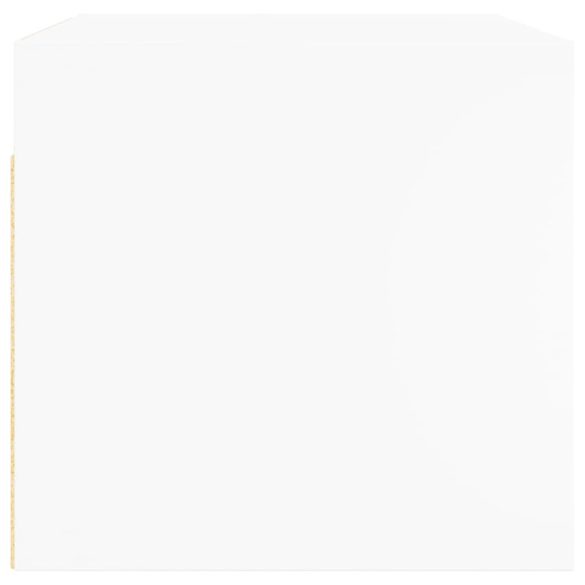 fehér faliszekrény üvegajtókkal 68,5x37x35 cm