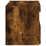 2 db sonoma tölgy éjjeliszekrény LED-fényekkel 50x40x45 cm