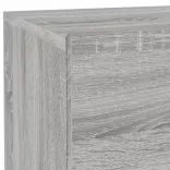 szürke sonoma éjjeliszekrény LED-világítással 70 x 36 x 40,5 cm