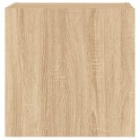 sonoma tölgy színű szerelt fa fali TV-szekrény 40,5x30x40 cm