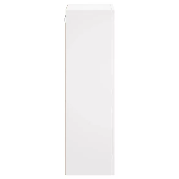 fehér szerelt fa fali TV-szekrény 40,5 x 30 x 102 cm