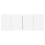 2 db fehér falra szerelhető TV-szekrény 60 x 30 x 41 cm