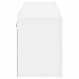 2 db fehér falra szerelhető TV-szekrény 60 x 30 x 41 cm