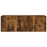 2 db füstös tölgy színű fali TV-szekrény 60 x 30 x 41 cm