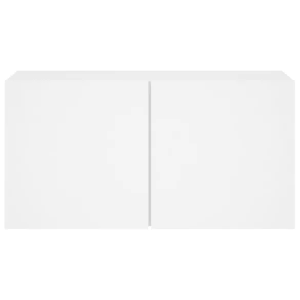 fehér falra szerelhető TV-szekrény 80 x 30 x 41 cm