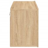 sonoma tölgy színű falra szerelhető TV-szekrény 80 x 30 x 41 cm