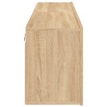 2 db sonoma tölgy színű fali TV-szekrény 80 x 30 x 41 cm