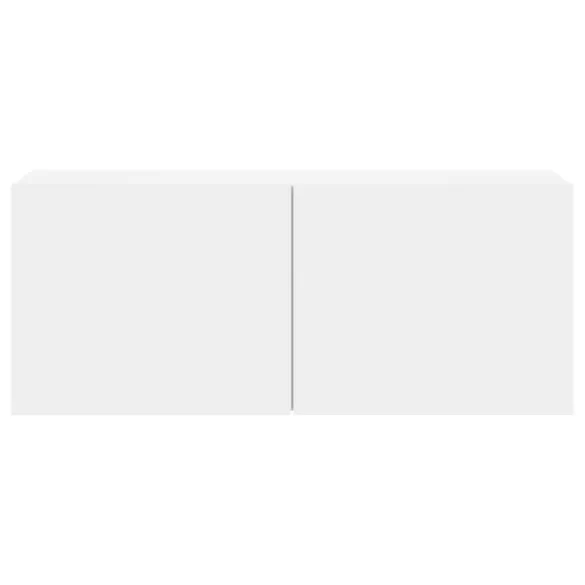 fehér falra szerelhető TV-szekrény 100 x 30 x 41 cm