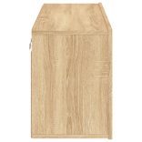 sonoma tölgy színű fali TV-szekrény 100 x 30 x 41 cm