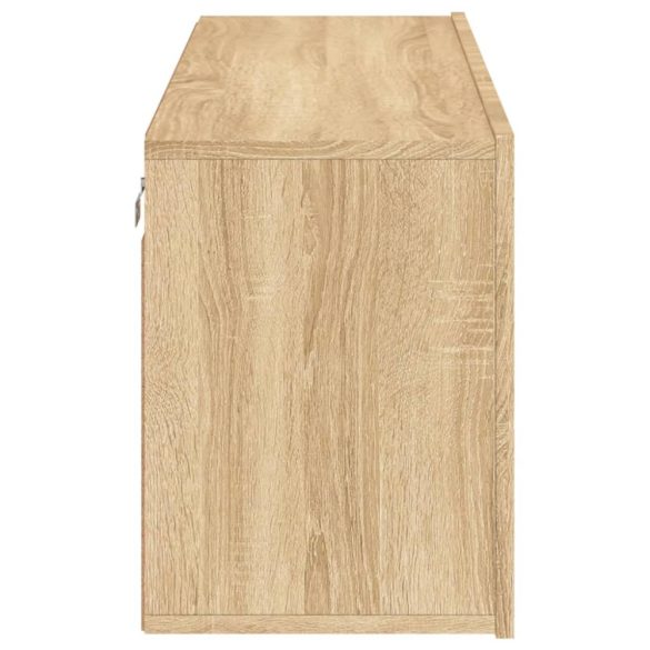 sonoma tölgy színű fali TV-szekrény 100 x 30 x 41 cm