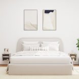 2 db szürke sonoma fali TV-szekrény LED-ekkel 30x28,5x30 cm