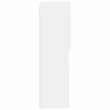 fehér TV-szekrény LED lámpákkal 40,5 x 30 x 102 cm