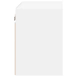 fehér falra szerelhető éjjeliszekrény LED lámpákkal