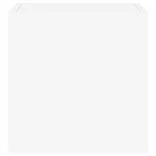 fehér fali TV-szekrény LED-világítással 30,5x35x30 cm