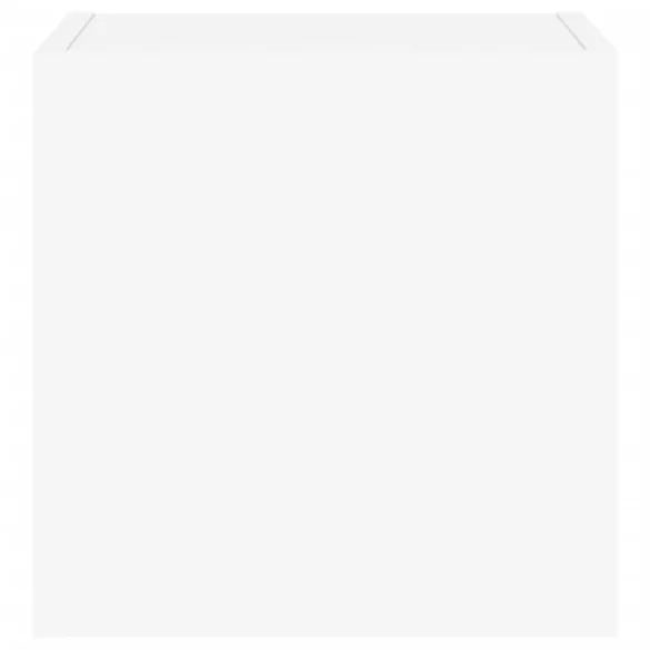 fehér fali TV-szekrény LED-világítással 30,5x35x30 cm