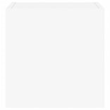 2 db fehér fali TV-szekrény LED-világítással 30,5x35x30 cm