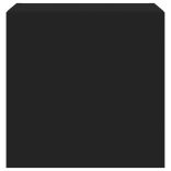 fekete fali TV-szekrény LED-világítással 40,5x35x40 cm