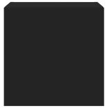 2 db fekete fali TV-szekrény LED-világítással 40,5x35x40 cm