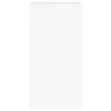 fehér falra szerelhető TV-szekrény LED-lámpákkal 40,5x35x80 cm