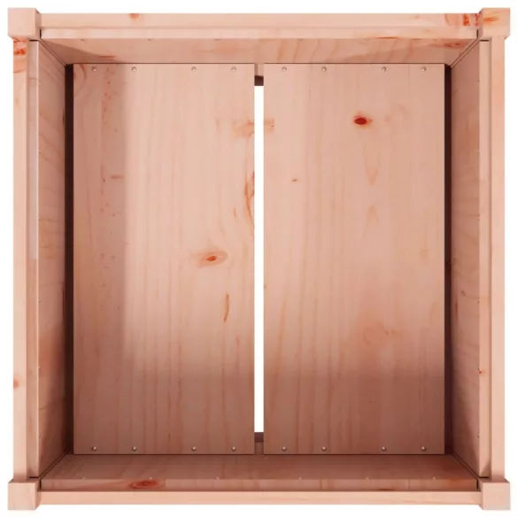 tömör duglászfenyő kerti virágláda 70 x 70 x 70 cm