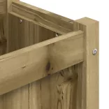 impregnált fenyőfa virágláda 150x31x31 cm