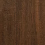 barna tölgyszínű ruhafogas cipőpolccal 100x41x184 cm