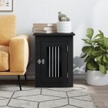 fekete szerelt fa szerelt fa 45 x 62 x 59 cm