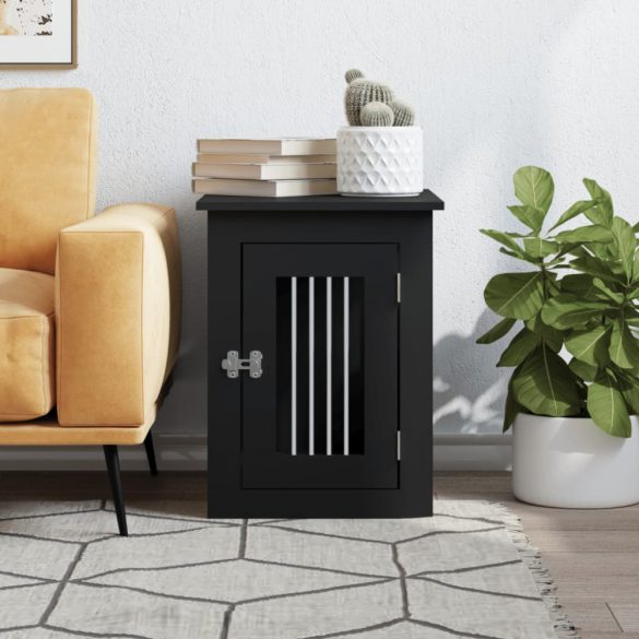 fekete szerelt fa szerelt fa 45 x 62 x 59 cm