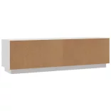 fehér tömör fenyőfa TV-szekrény 140 x 35 x 40 cm