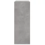 betonszürke szerelt fa tálalószekrény 60 x 31 x 84 cm