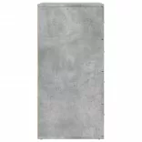 betonszürke szerelt fa tálalószekrény 60 x 39 x 80 cm