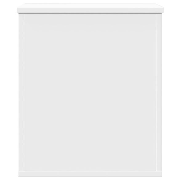 fehér szerelt fa tárolóláda 40 x 42 x 46 cm