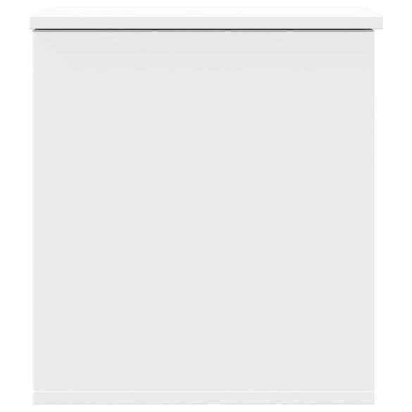 fehér szerelt fa tárolóláda 40 x 42 x 46 cm