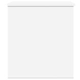 fehér szerelt fa tárolóláda 60x42x46 cm