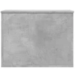 betonszürke szerelt fa tárolóláda 60x42x46 cm