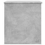 betonszürke szerelt fa tárolóláda 60x42x46 cm