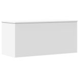 fehér szerelt fa tárolóláda 100x42x46 cm