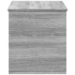 szürke sonoma szerelt fa tárolóláda 100x42x46 cm