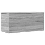 szürke sonoma szerelt fa tárolóláda 100x42x46 cm
