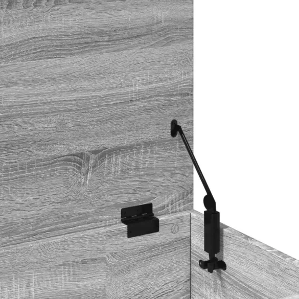 szürke sonoma szerelt fa tárolóláda 100x42x46 cm