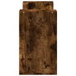 2 db füstös tölgy színű szerelt fa TV-szekrény 75 x 30 x 50 cm