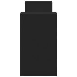 2 db fekete szerelt fa TV-szekrény 100 x 30 x 50 cm