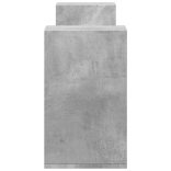 2 db betonszürke szerelt fa TV-szekrény 100 x 30 x 50 cm