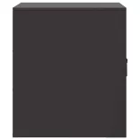 fekete acél éjjeliszekrény 34,5 x 39 x 44 cm