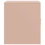 2 db rózsaszín acél éjjeliszekrény 34,5 x 39 x 44 cm