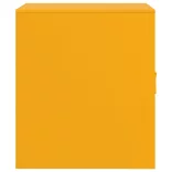 2 db mustársárga acél éjjeliszekrény 34,5 x 39 x 44 cm